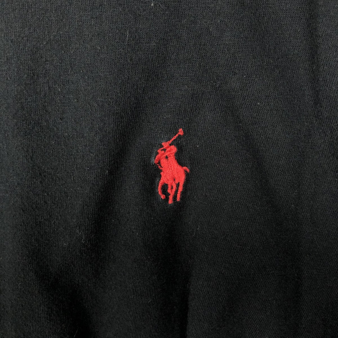 Ralph Lauren POLO by Ralph Lauren Short Sleeve One Point Logo Pocket T-Shirt Men's M cotton black type Vintage Second Hand