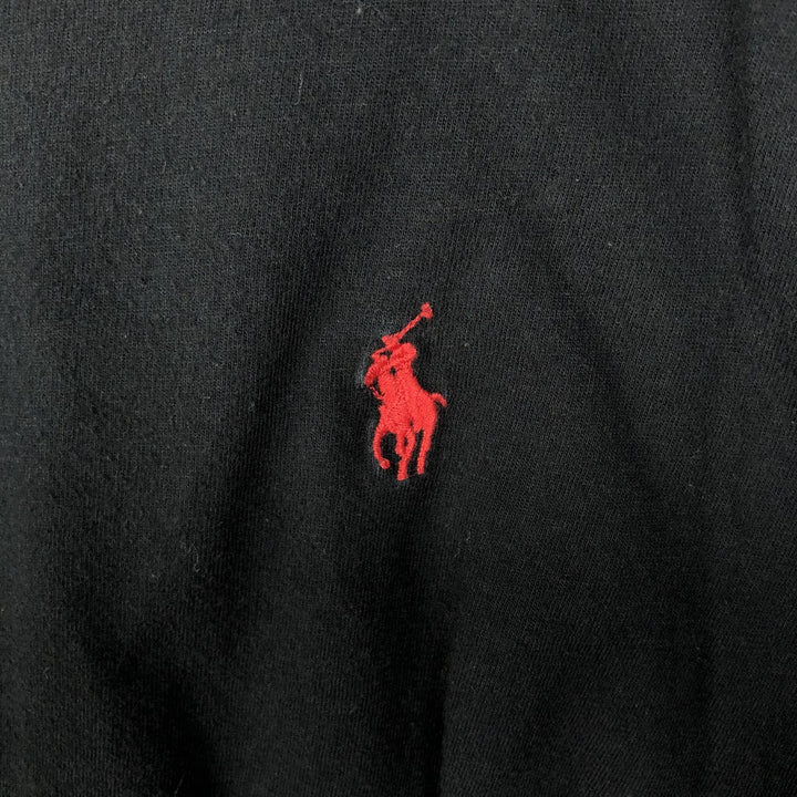 Ralph Lauren POLO by Ralph Lauren Short Sleeve One Point Logo Pocket T-Shirt Men's M cotton black type Vintage Second Hand