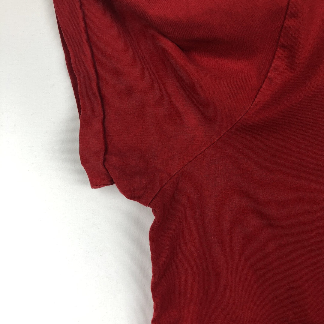Ralph Lauren POLO RALPH LAUREN Short-Sleeve Logo T-Shirt, Men's Size XL (approx.) cotton red type Vintage Second Hand