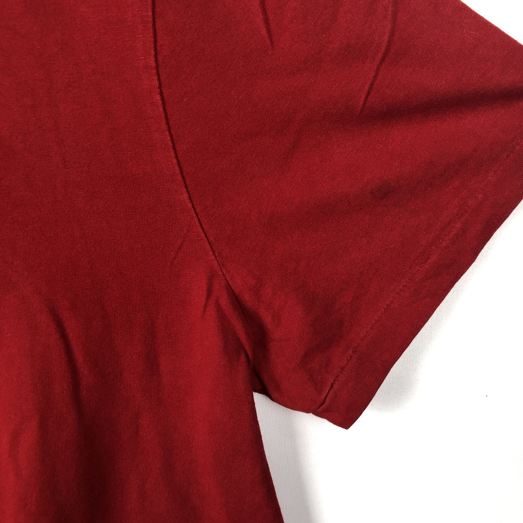 Ralph Lauren POLO RALPH LAUREN Short-Sleeve Logo T-Shirt, Men's Size XL (approx.) cotton red type Vintage Second Hand