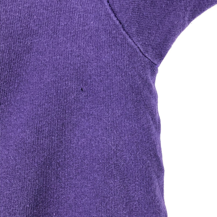 Calvin Klein Jeans Short-Sleeve Logo T-Shirt, Made in USA, Men's Size L (approx.) cotton purple type Vintage Second Hand