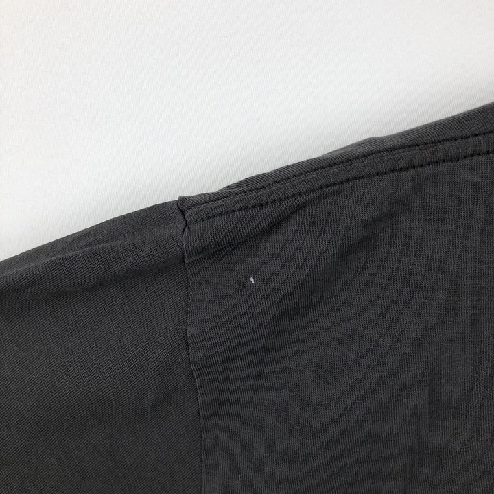 Stussy short-sleeved printed T-shirt, men's size L (approx.) cotton black type Vintage Second Hand