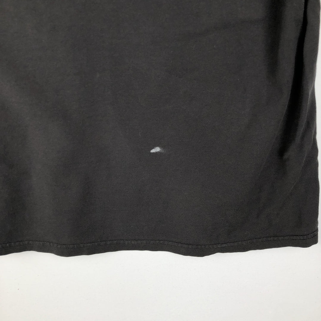 Stussy short-sleeved printed T-shirt, men's size L (approx.) cotton black type Vintage Second Hand