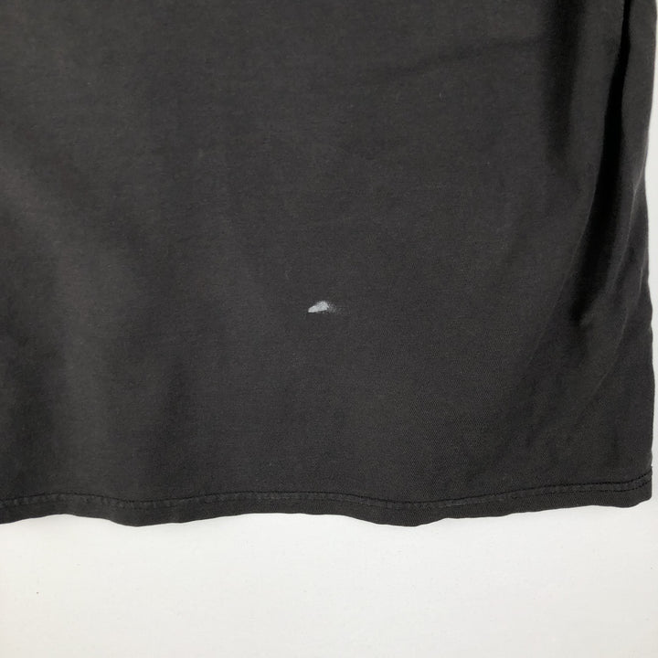 Stussy short-sleeved printed T-shirt, men's size L (approx.) cotton black type Vintage Second Hand