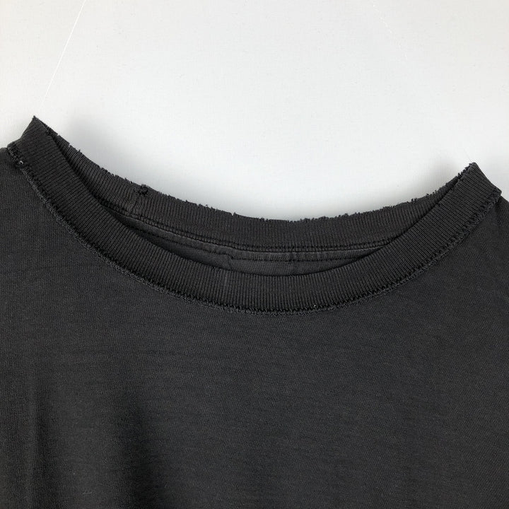 Stussy short-sleeved printed T-shirt, men's size L (approx.) cotton black type Vintage Second Hand