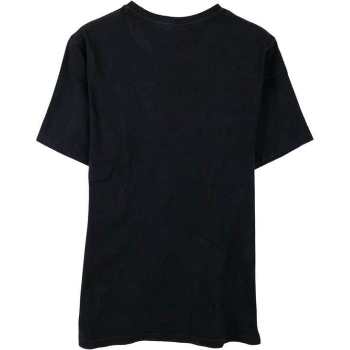 STUSSY surf skate T-shirt, size S for men cotton black type Vintage Second Hand