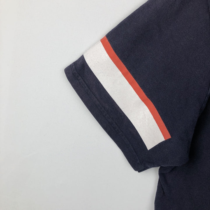 Ralph Lauren POLO SPORT Short-Sleeve Logo T-Shirt, Men's Size M (approx.) cotton navy blue type Vintage Second Hand