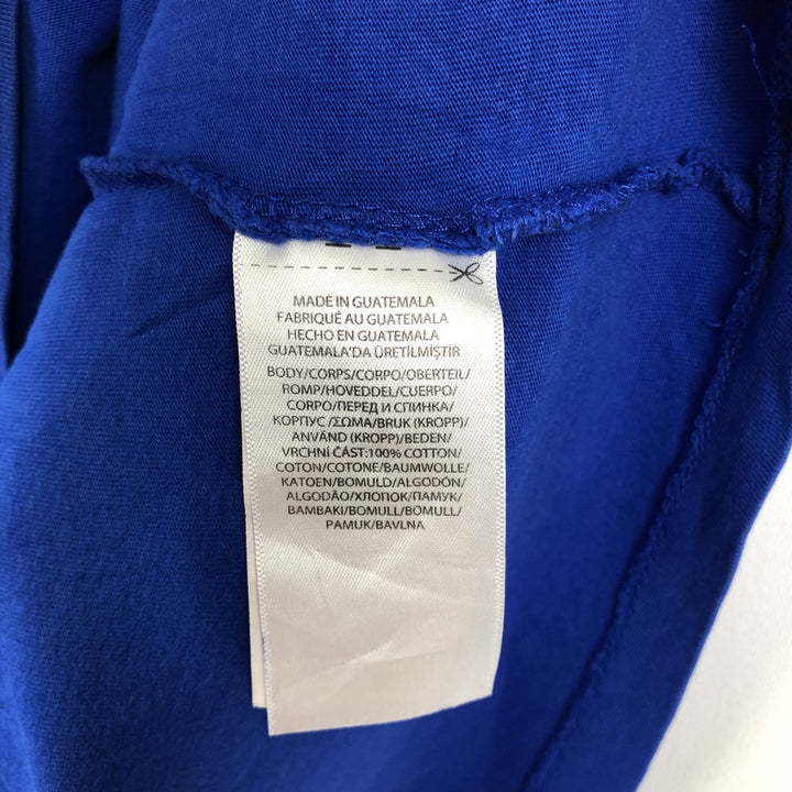 Ralph Lauren POLO RALPH LAUREN Polo Bear Short-Sleeve Printed T-Shirt, Men's Size L (approx.) cotton blue type Vintage Second Hand