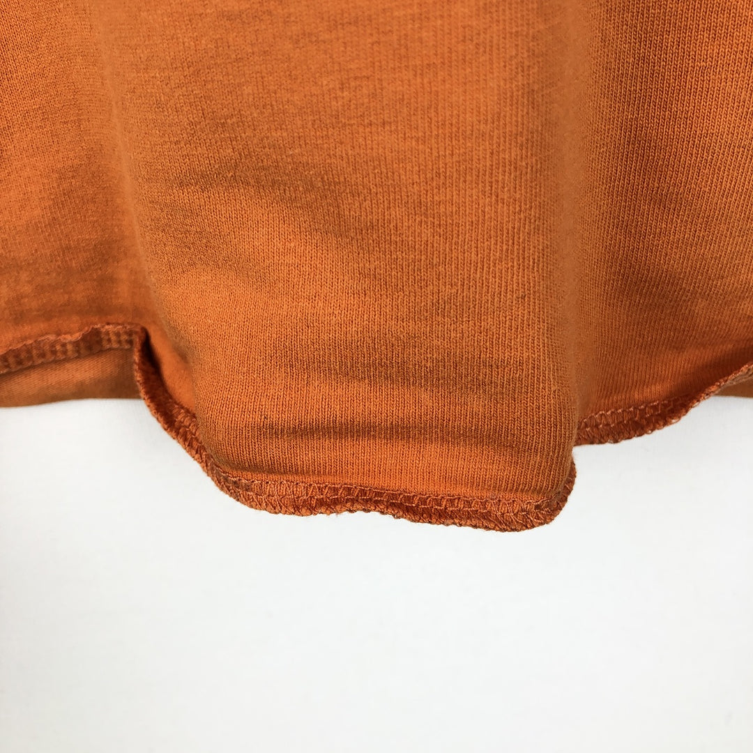 Ralph Lauren POLO JEANS COMPANY Short-Sleeve Logo T-Shirt, Men's Size L (approx.) cotton orange type Vintage Second Hand