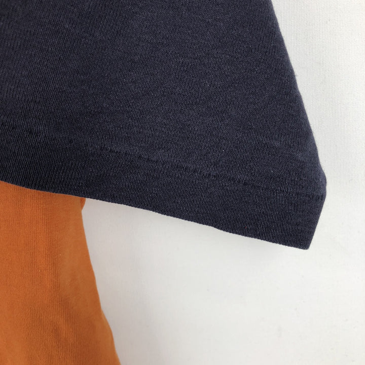 Ralph Lauren POLO JEANS COMPANY Short-Sleeve Logo T-Shirt, Men's Size L (approx.) cotton orange type Vintage Second Hand