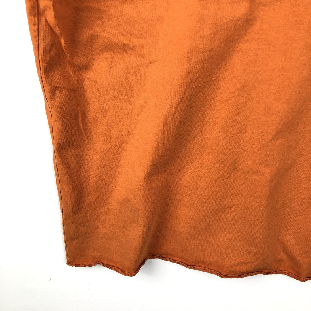 Ralph Lauren POLO JEANS COMPANY Short-Sleeve Logo T-Shirt, Men's Size L (approx.) cotton orange type Vintage Second Hand