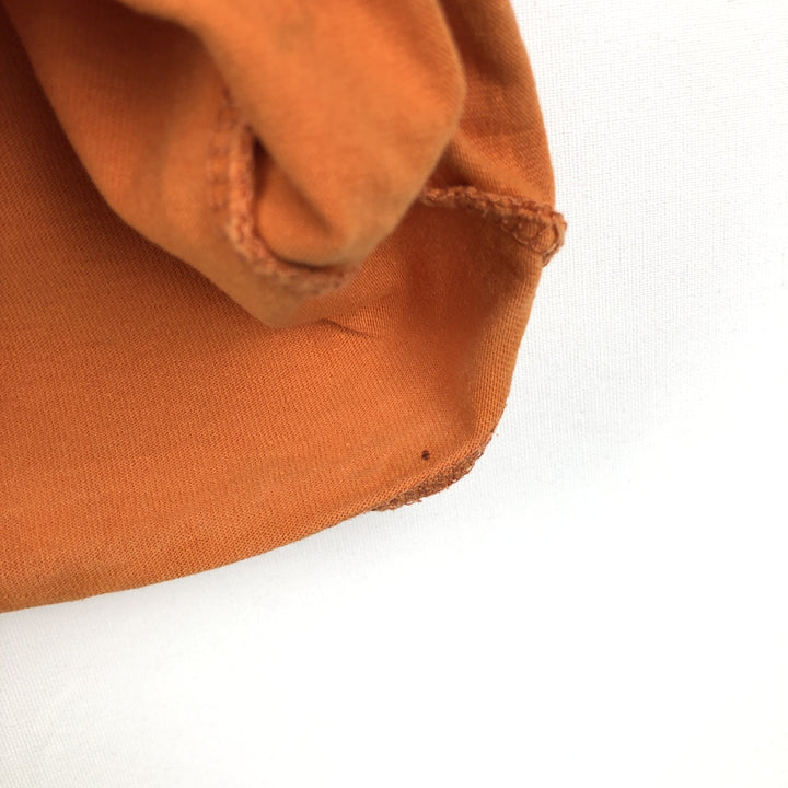Ralph Lauren POLO JEANS COMPANY Short-Sleeve Logo T-Shirt, Men's Size L (approx.) cotton orange type Vintage Second Hand