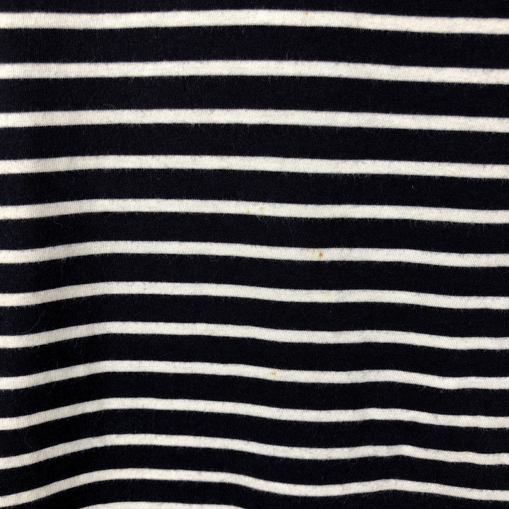 Ralph Lauren POLO SPORT Short-Sleeve Striped T-Shirt, Men's Size L (approx.) cotton navy blue type Vintage Second Hand