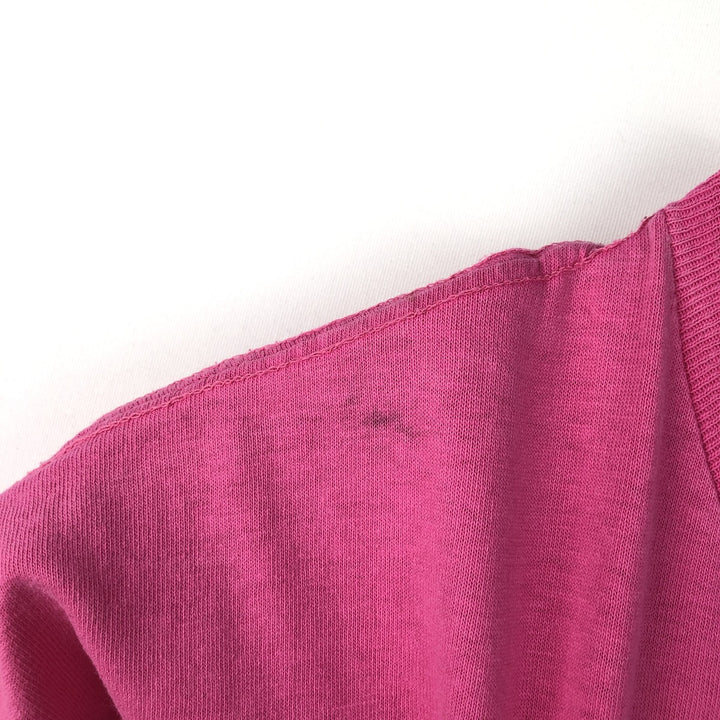 Guess Short-Sleeve Printed T-Shirt, Made in USA, Men's Size XL (approx.) cotton pink type Vintage Second Hand