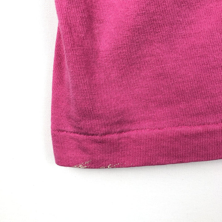 Guess Short-Sleeve Printed T-Shirt, Made in USA, Men's Size XL (approx.) cotton pink type Vintage Second Hand