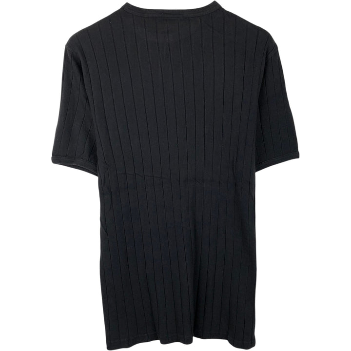 Ralph Lauren POLO JEANS COMPANY Short-Sleeve T-Shirt with One-Point Logo, Men's Size S (approx.) cotton black type Vintage Second Hand