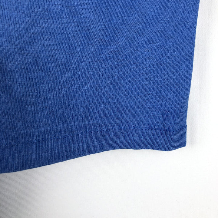 80'S Ocean Pacific surf/skate t-shirt, made in USA, men's size M (approx.) cotton Blue type light blue Vintage Second Hand