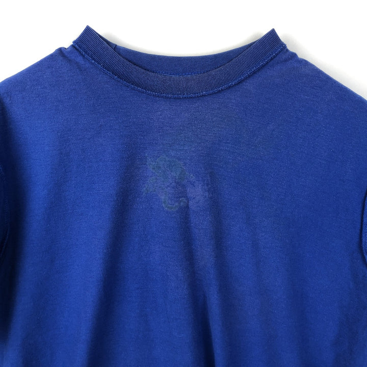 90'S Quiksilver Dragon Pattern Surf Skate T-Shirt, Men's XL (approx.), Vintage cotton blue type Vintage Second Hand