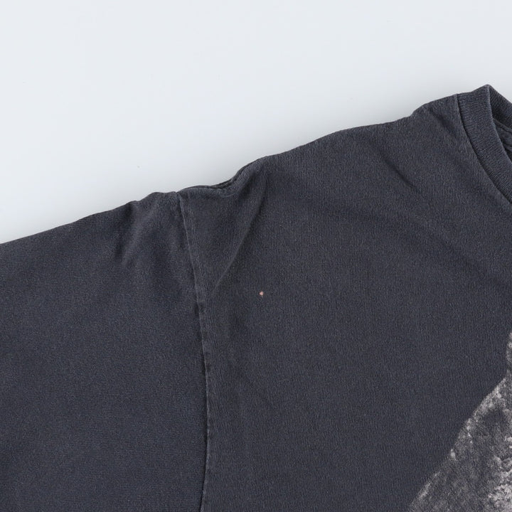 UNIVERSAL STUDIOS Advertising T-Shirt, Men's Size XL (approx.) unclear black type Vintage Second Hand