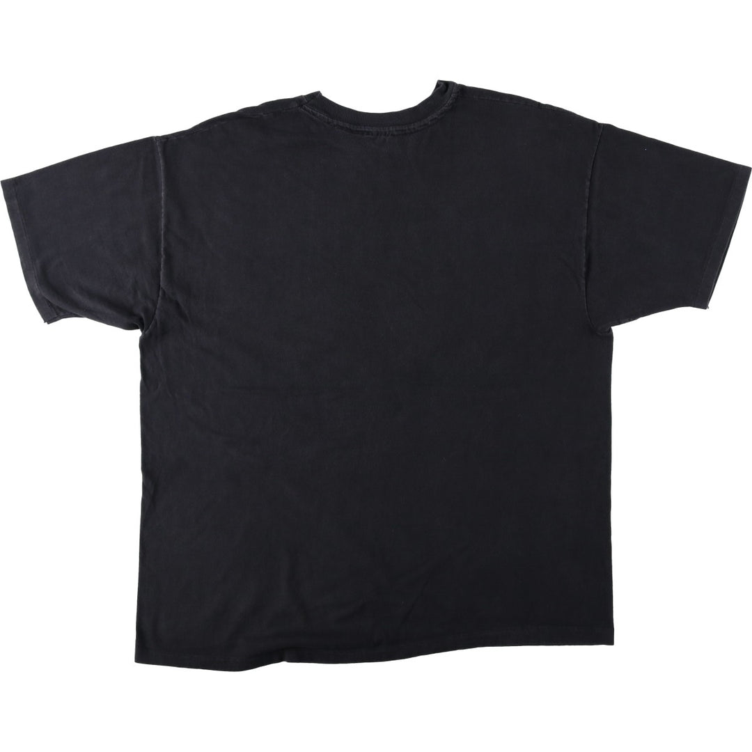 90'S Hanes BEEFY-T Universal Studios Florida Advertising T-Shirt, Made in USA, Men's XXL equivalent, Vintage cotton black type Vintage Second Hand