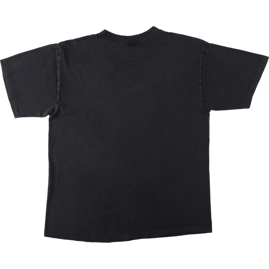 ~90'S Hard Rock Cafe Advertising T-Shirt, Made in USA, Men's XL equivalent, Vintage cotton black type Vintage Second Hand