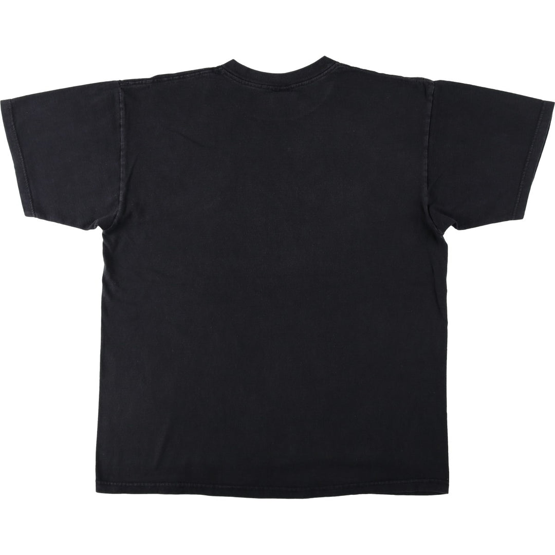 HARD ROCK CAFE Hard Rock Cafe Advertising T-shirt Made in USA Men's L size cotton black type Vintage Second Hand