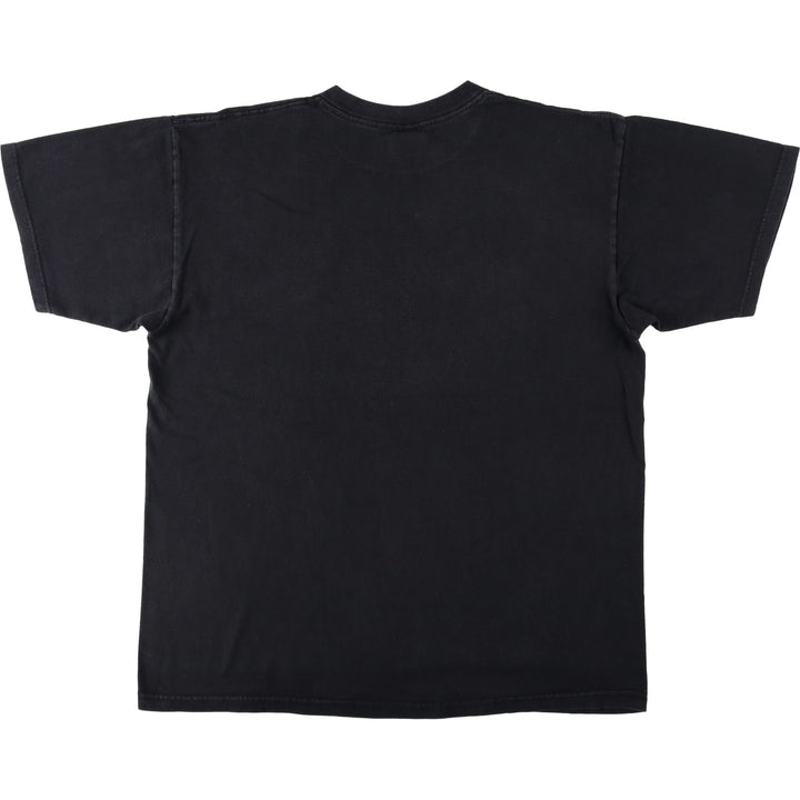 HARD ROCK CAFE Hard Rock Cafe Advertising T-shirt Made in USA Men's L size cotton black type Vintage Second Hand