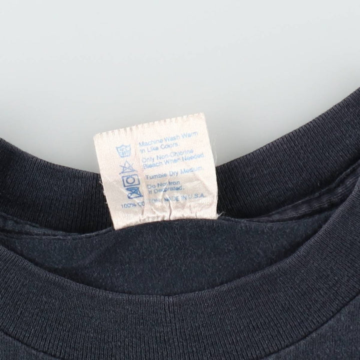 90'S HARD ROCK CAFE Hard Rock Cafe Advertising T-shirt Made in USA Men's XL Vintage cotton Charcoal Vintage Second Hand