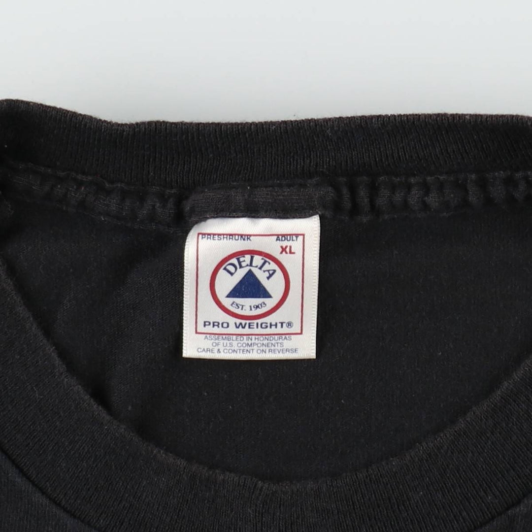 Delta Pro Weight Guinness Extra Stout Advertising T-Shirt (Men's XL equivalent) cotton black type Vintage Second Hand