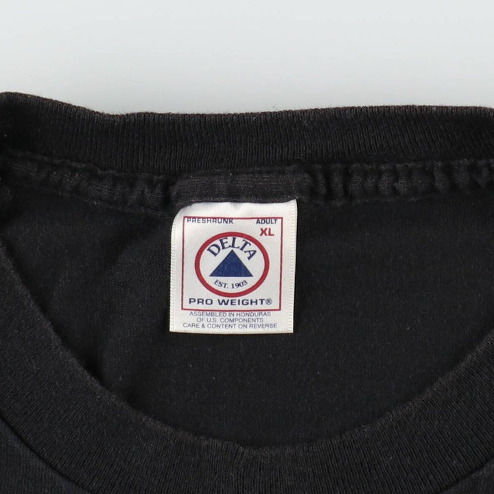 Delta Pro Weight Guinness Extra Stout Advertising T-Shirt (Men's XL equivalent) cotton black type Vintage Second Hand