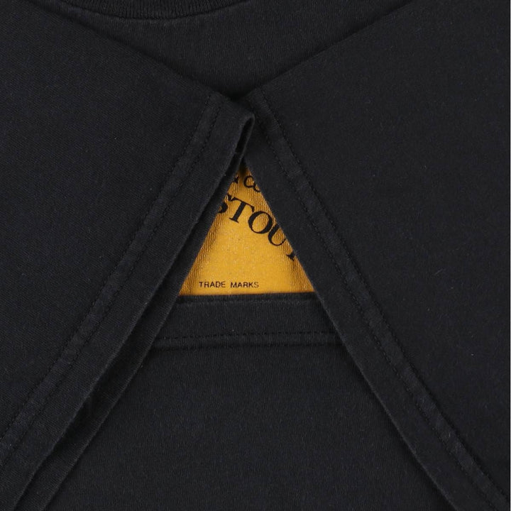 Delta Pro Weight Guinness Extra Stout Advertising T-Shirt (Men's XL equivalent) cotton black type Vintage Second Hand