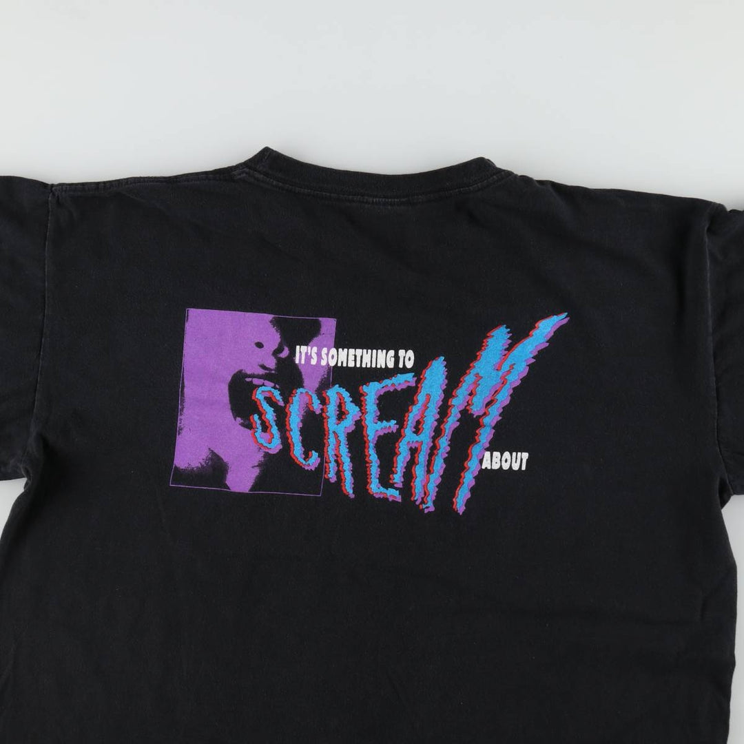 ~2000'S CHAMP REBEL YELL 101 Advertising T-Shirt, Men's XL equivalent cotton black type Vintage Second Hand