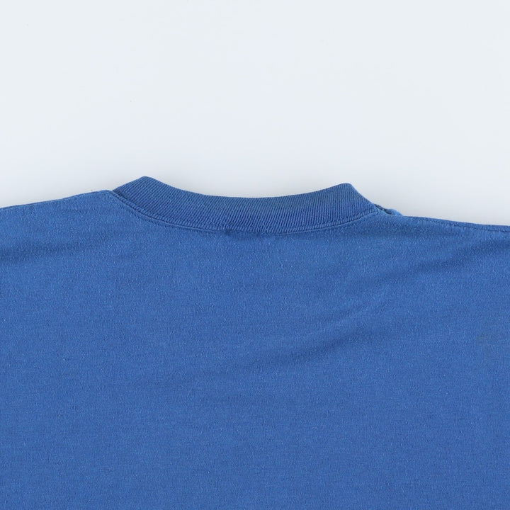 80'S Jerzees Lite BEER Advertising T-Shirt, Made in USA, Men's Size L (approx.), Vintage cotton blue type Vintage Second Hand