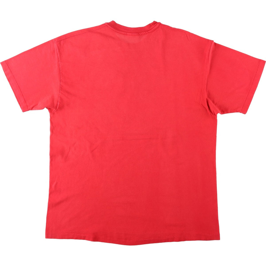 90'S Hanes PETE'S Wicked Ale Advertising T-Shirt, Made in USA, Men's XL equivalent, Vintage cotton red type Vintage Second Hand