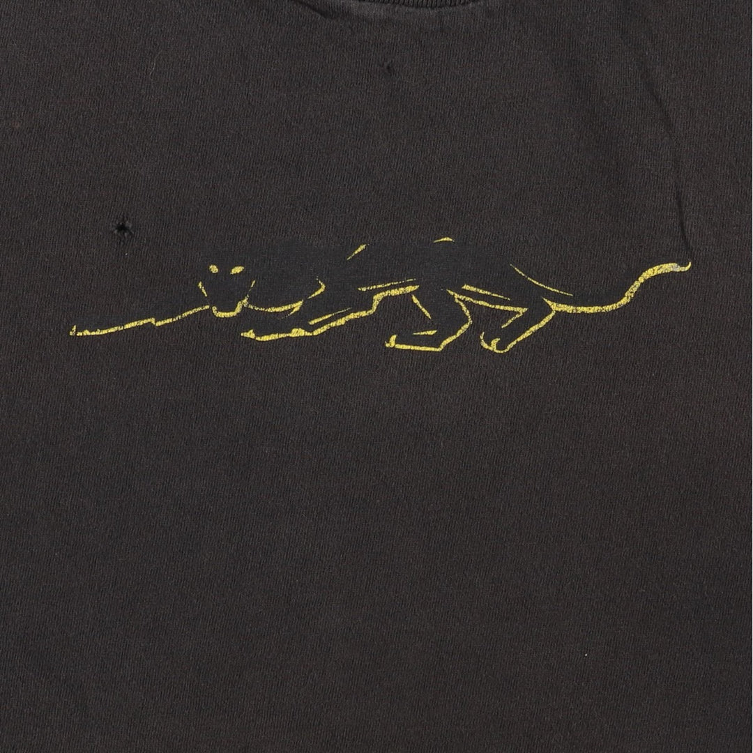 ~90'S Anvil Josta Advertising T-Shirt, Made in USA, Men's XL equivalent, Vintage cotton black type Vintage Second Hand