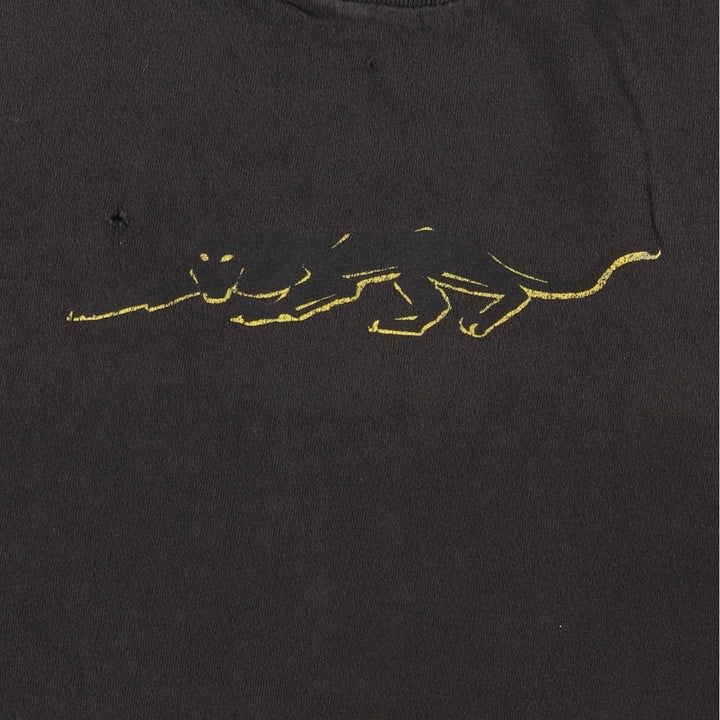 ~90'S Anvil Josta Advertising T-Shirt, Made in USA, Men's XL equivalent, Vintage cotton black type Vintage Second Hand