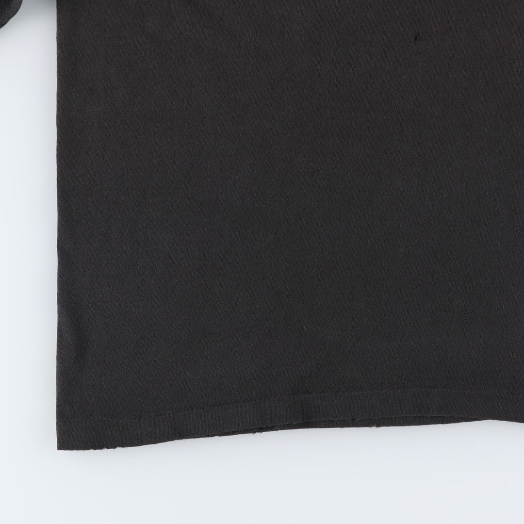 ~90'S Anvil Josta Advertising T-Shirt, Made in USA, Men's XL equivalent, Vintage cotton black type Vintage Second Hand