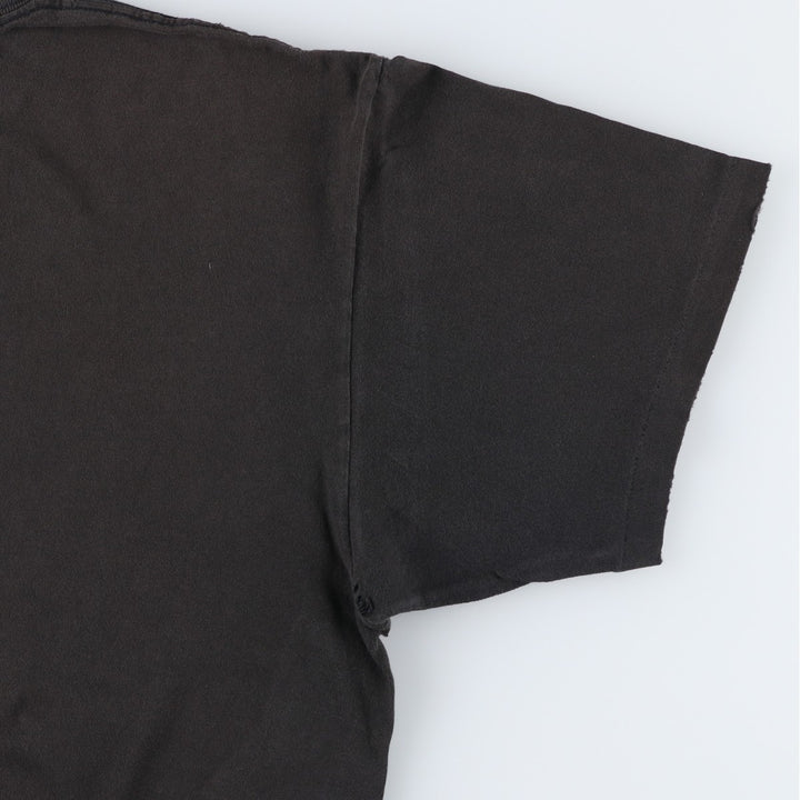 ~90'S Anvil Josta Advertising T-Shirt, Made in USA, Men's XL equivalent, Vintage cotton black type Vintage Second Hand