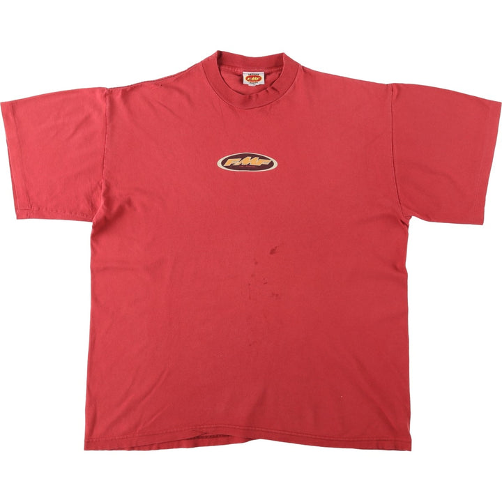 ~90'S FMF SO.CALIF. Advertising T-shirt, Made in USA, Men's XL equivalent, Vintage cotton red type Vintage Second Hand