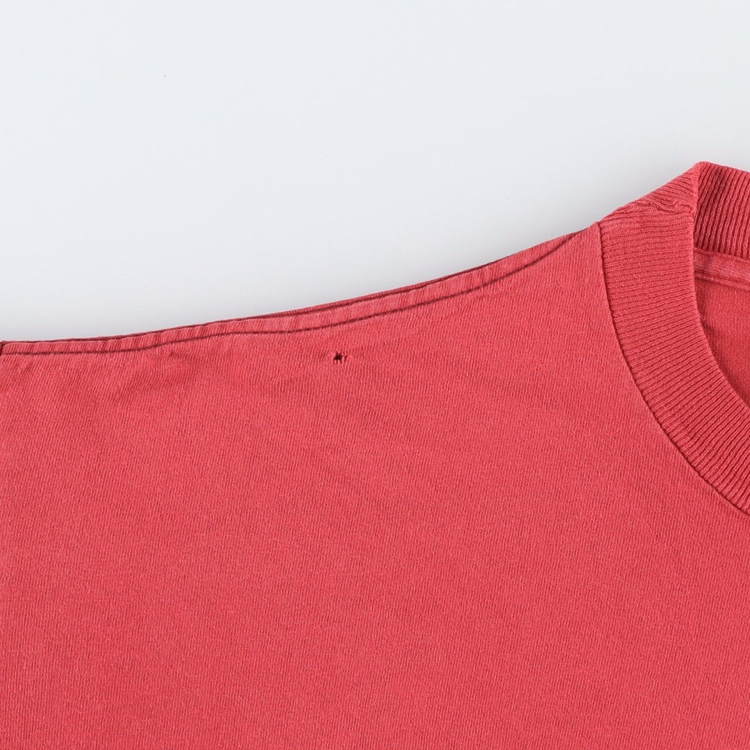 ~90'S FMF SO.CALIF. Advertising T-shirt, Made in USA, Men's XL equivalent, Vintage cotton red type Vintage Second Hand