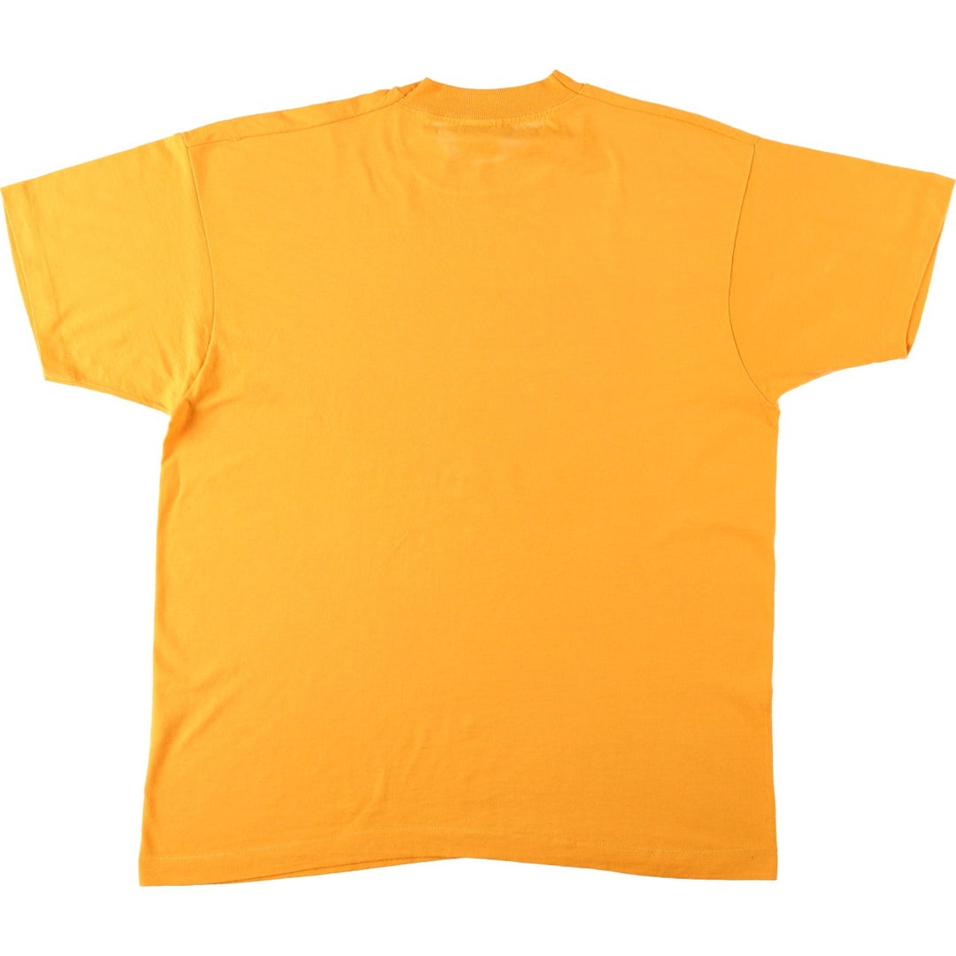 ~90'S Fruit of the Loom MINNEAPOLIS-MOLINE MODERN MACHINERY Advertising T-Shirt, Made in USA, Men's XL equivalent. cotton yellow type Vintage Second Hand