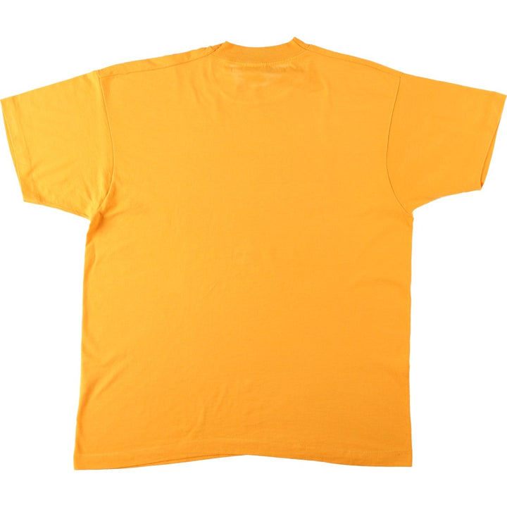 ~90'S Fruit of the Loom MINNEAPOLIS-MOLINE MODERN MACHINERY Advertising T-Shirt, Made in USA, Men's XL equivalent. cotton yellow type Vintage Second Hand