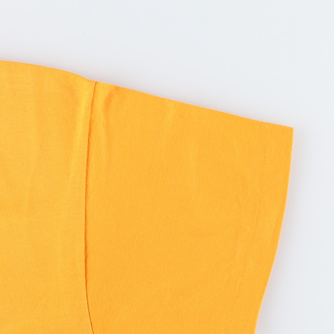 ~90'S Fruit of the Loom MINNEAPOLIS-MOLINE MODERN MACHINERY Advertising T-Shirt, Made in USA, Men's XL equivalent. cotton yellow type Vintage Second Hand