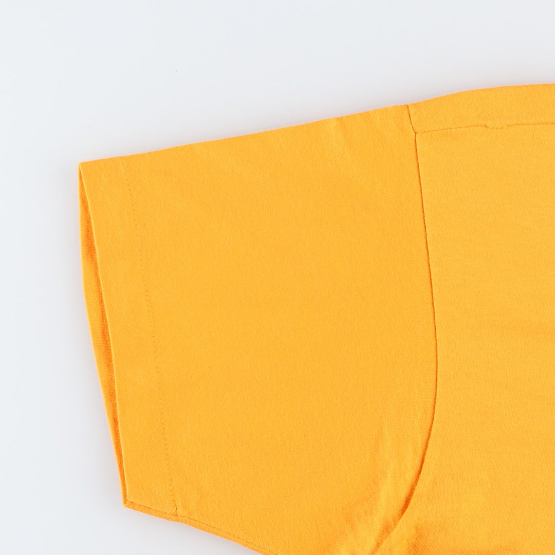 ~90'S Fruit of the Loom MINNEAPOLIS-MOLINE MODERN MACHINERY Advertising T-Shirt, Made in USA, Men's XL equivalent. cotton yellow type Vintage Second Hand