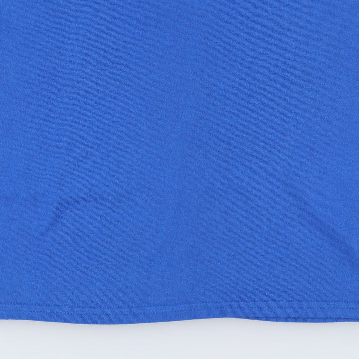 Delta McDonald's advertising T-shirt, men's size L (approx.) cotton blue type Vintage Second Hand
