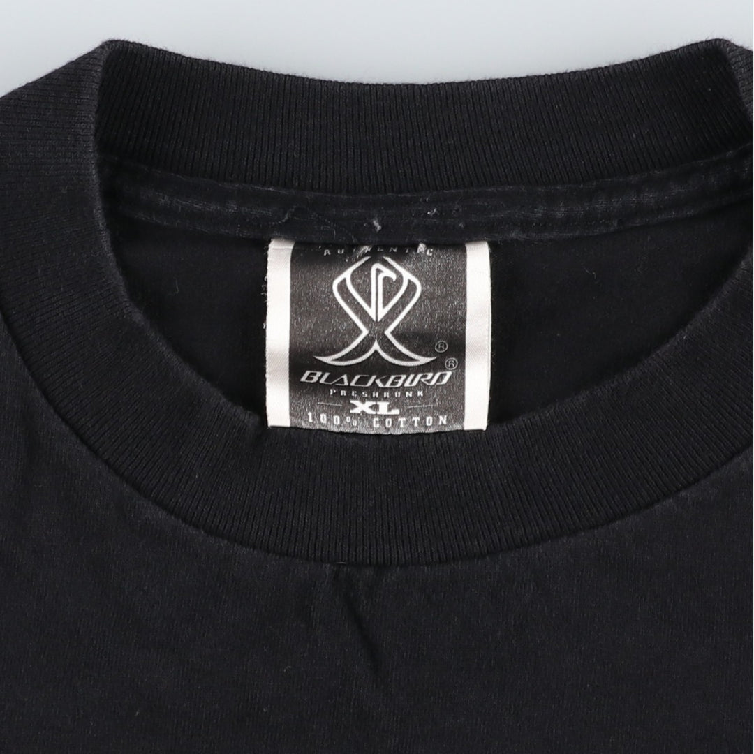 90'S BLACKBIRD MCDONNELL DOUGLAS Advertising T-Shirt, Men's XL (approx.), Vintage cotton black type Vintage Second Hand