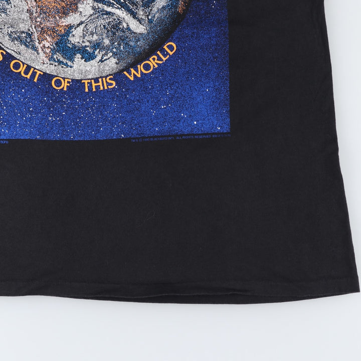 90'S BLACKBIRD MCDONNELL DOUGLAS Advertising T-Shirt, Men's XL (approx.), Vintage cotton black type Vintage Second Hand