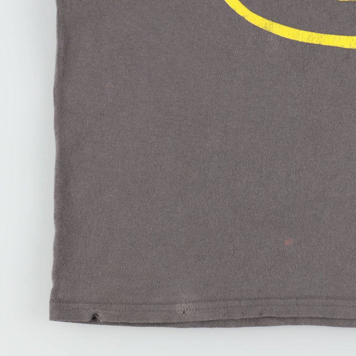 NIRVANA Nirvana Band T-shirt, Band T, Men's L size cotton Charcoal Vintage Second Hand