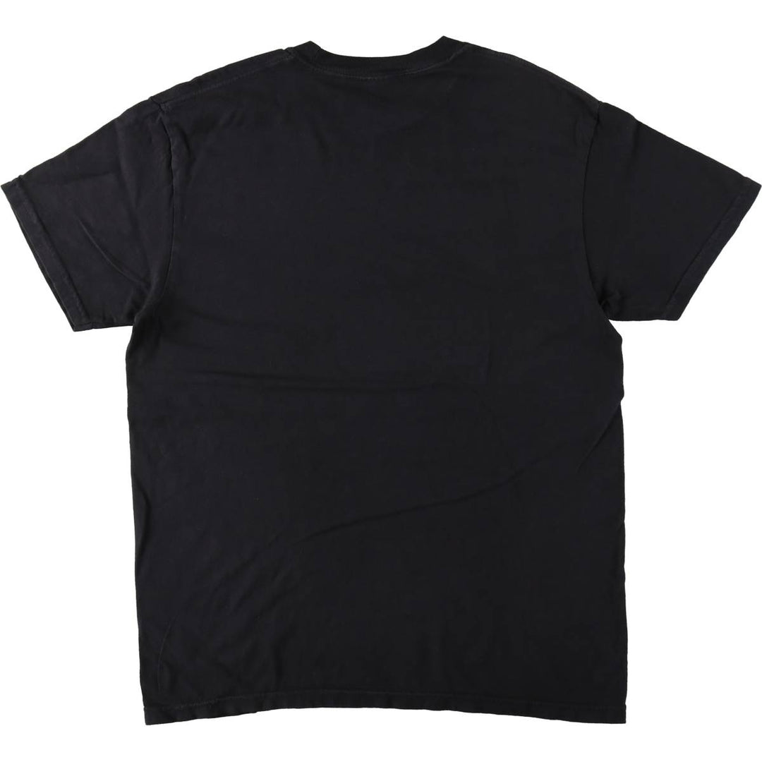 RED HOT CHILI PEPPERS Red Hot Chili Peppers Band T-shirt Band T Men's M size unclear black type Vintage Second Hand