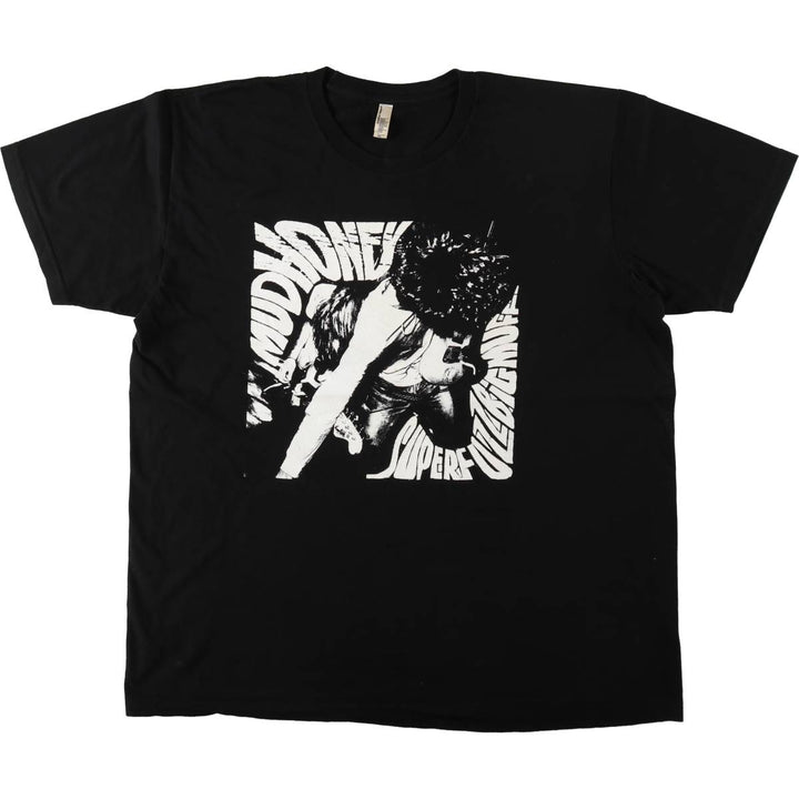 American Apparel Mudhoney Band T-Shirt, Made in USA, Men's XXL equivalent. cotton black type Vintage Second Hand